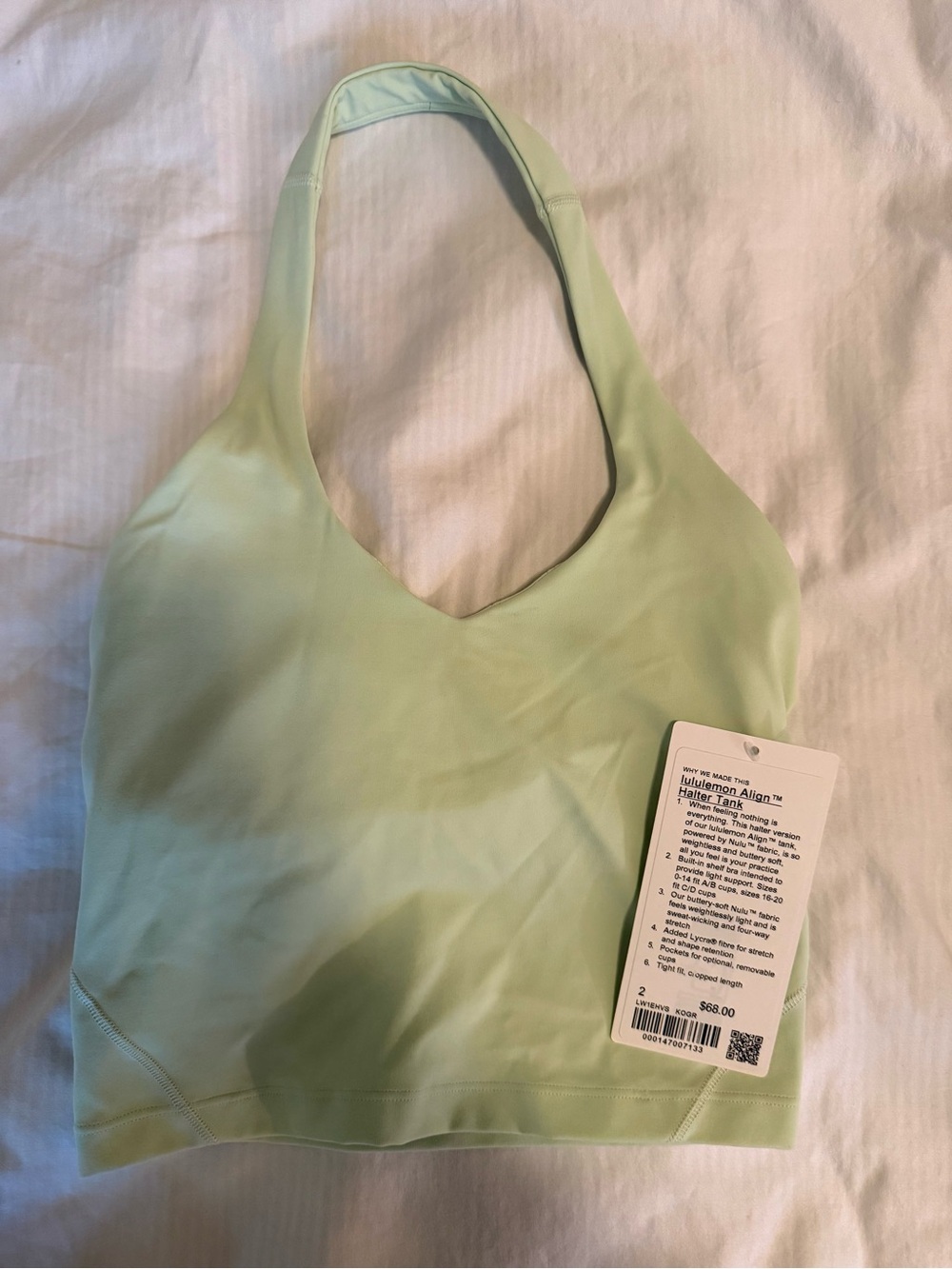 NWT / Lululemon halter tank top